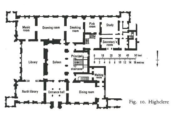 Naldo's Highclere Castle Floor Plan The Real Downton Abbey