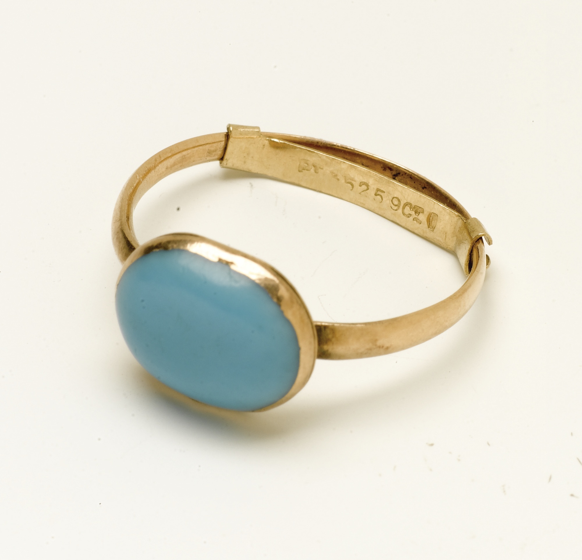 1783 iron gold wedding ring
