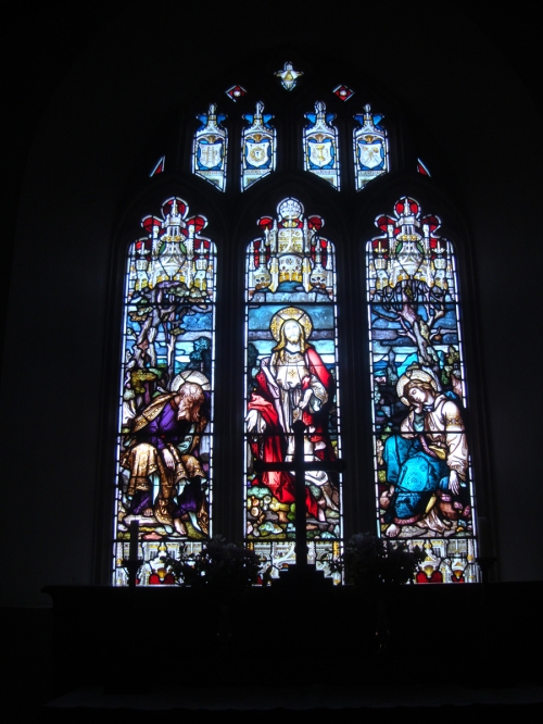 St. Nicholas's stained glass window