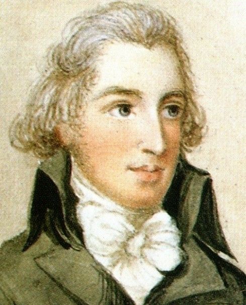 Watercolour portrait of James Austen